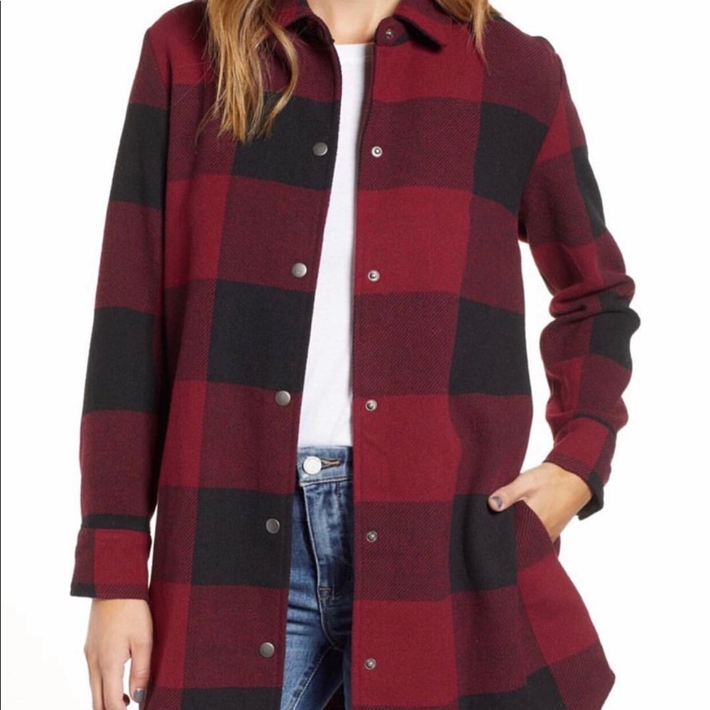 Bb Dakota buffalo plaid jacket